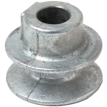 Chicago Die Casting 1.5" "A" V-Belt, 1 Groove, Zinc Die Cast Sheave, 1/2" Bore