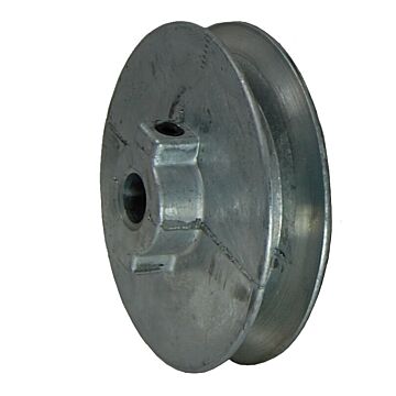 Chicago Die Casting 3" "A" V-Belt, 1 Groove, Zinc Die Cast Sheave, 1/2" Bore