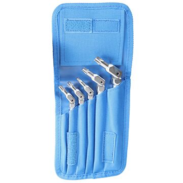 Bondhus 5 Pieces Pivot Head Torx Wrench Set