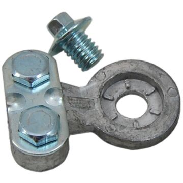 EAST PENN 6-1 Ga Heavy-Duty Universal Lead Side Battery Terminal - 3/8 in. Stud