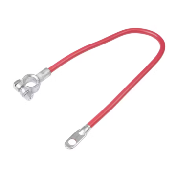 EAST PENN -4Ga. Battery Cable (Red) 25 in.