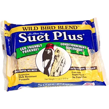Suet Plus® Wild Bird Blend Suet Cake - 11 oz