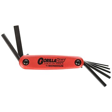 Bondhus Metric 7 Pieces 2-8 mm Fold-Up Tool