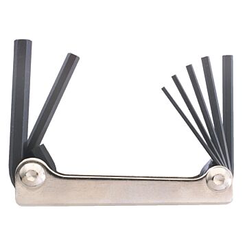 Bondhus Metric 7 Pieces 2-8 mm Fold-Up Tool