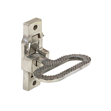 Buyers Plain 4.38 in 2.1 in Folding Foot/Grab Step