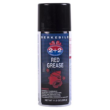 Berkebile 2+2 11.5 oz Aerosol Can Red Grease