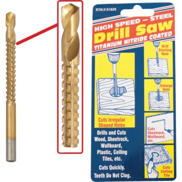 DRILLSAW, TIN.COATED (BEST WAY)