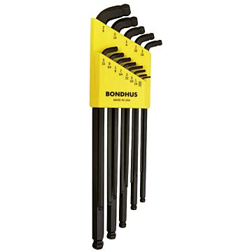 Bondhus Metric 0.05-33/8 in Extra Length Stubby Double Ball End Set