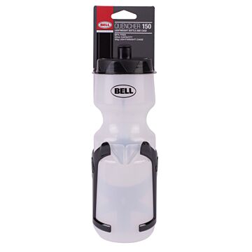 Bell Sports Plastic Water Bottle & Cage - 22 oz