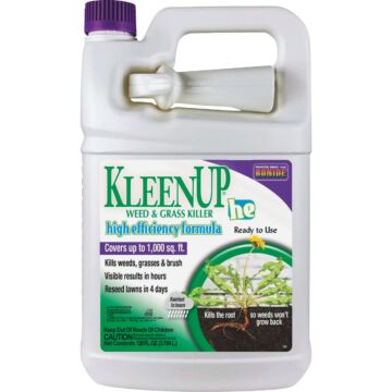 Bonide KleenUP 128 Oz. Ready To Use Trigger Sprayer Weed & Grass Killer High Efficiency Formula