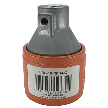 ACE PUMPS 5/8" Round Bore x 1-3/8" 6 or 21 Spline PTO Quick Coupler Pump Adapter