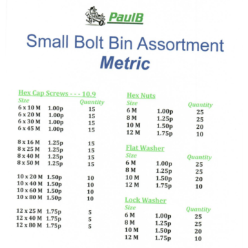 Big Bolt Assortment