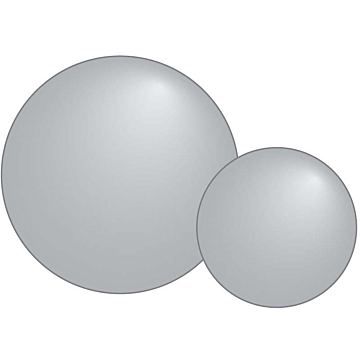 Precision Ball 5/16" Grade 25 Chrome Steel Plain ASTM A-295