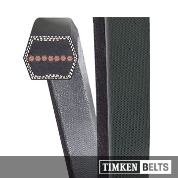 Timken Belts BB 100.2 in Synthetic Rubber Double Angle Hexagonal V-Belt