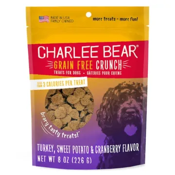 Charlee Bear Grain-Free Crunch (Turkey, Sweet Potato, & Cranberry) 8 oz