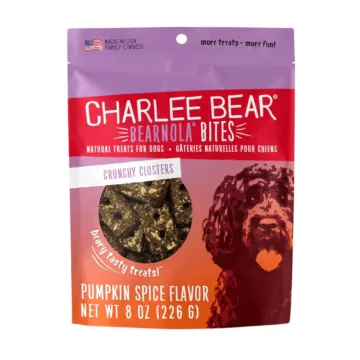 Charlee Bear Bearnola Bites (Pumpkin Spice) 8 oz