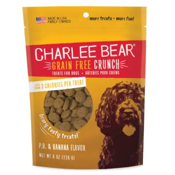 Charlee Bear Grain-Free Crunch (Peanut Butter & Banana) 8 oz