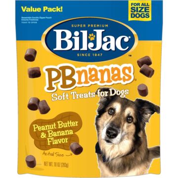 Bil-Jac PBnanas Soft Dog Treats 10oz
