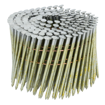 Bostitch 15 Degree 3-1/4 By .120-Inch Wire Collated Nails (2,700 Per Box)
