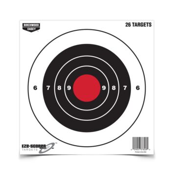 Birchwood Casey Eze-Scorer™ Bull's-Eye Target (26pk) 8 in.