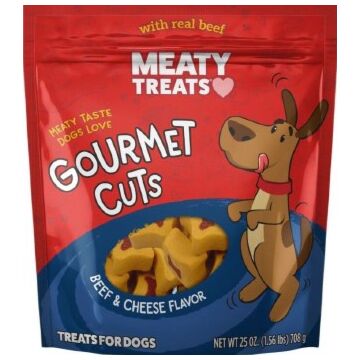 Meaty Treats Beef & Cheese 25oz