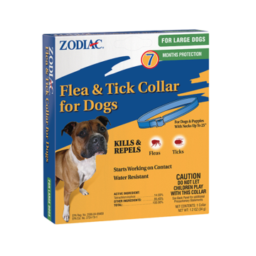 ZODIAC® Wellmark ZODIAC® 100520396 1.2 oz 7 months Odorless Dog Flea & Tick Collar