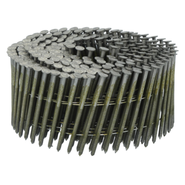 Bostitch 3,600-Qty. 2" X .092 Ring Shank 15 Degree Coil Siding Nails