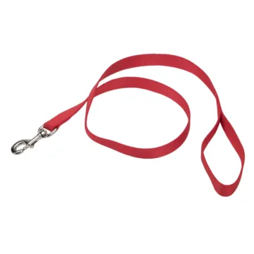 Coastal Single Ply Dog Leash (Red) M
