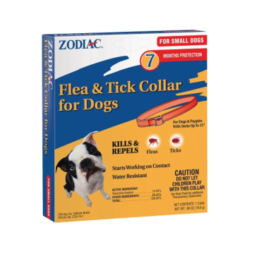 ZODIAC® Wellmark ZODIAC® 100520397 0.69 oz 7 months Odorless Dog Flea & Tick Collar