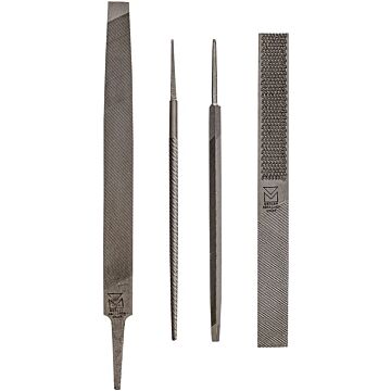 Champion Cutting Tools 6 in 8 in 4 Assorted File Set