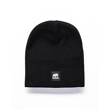 BERNE Heritage Knit Beanie (Black)