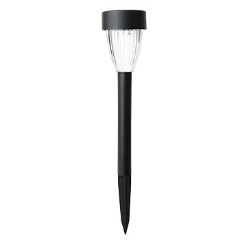 Boston Harbor Solar Stake Light w/ AA Battery (Black)