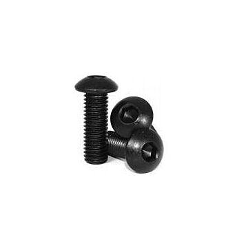 Brighton-Best Imperial #10-24 3/4 in Button Socket Cap Screw