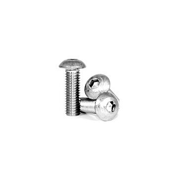 Brighton-Best Imperial #8-32 1-1/4 in Semi-Standard Button Socket Cap Screw