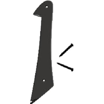 HY-KO Hy-Ko 4 In. Satin Black Number 1