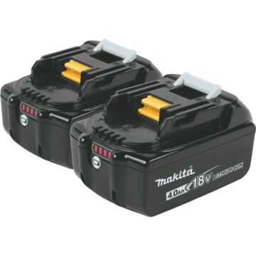 Makita 18V LXT® Lithium-Ion 4.0Ah Battery, 2/pk