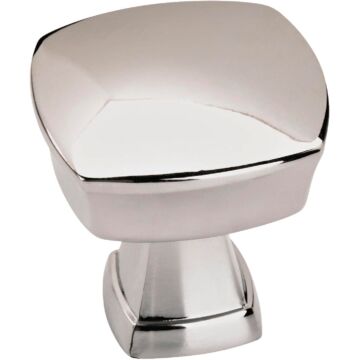 Amerock Allison by Amerock Stature Square Polished Chrome Cabinet Knob