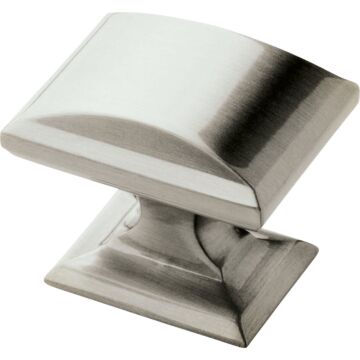 Amerock Candler Rectangle Satin Nickel Cabinet Knob