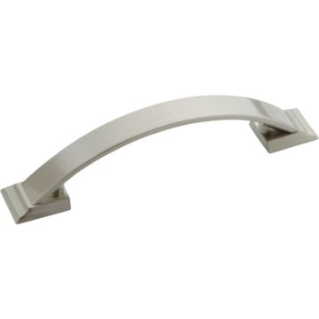 Amerock Candler 3.75 In. Satin Nickel Cabinet Drawer Pull
