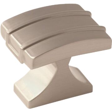 Amerock Davenport Rectangle Satin Nickel Cabinet Knob