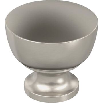 Amerock Chalice Round Knob (Satin Nickel) 1-1/4 in.