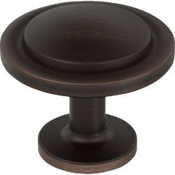 Amerock Loop Round Knob (Oil Rubbed Bronze) 1-3/16 in.