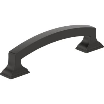Amerock Everyday Basics Incisive Cabinet Pull (Matte Black) 3-3/4 in.