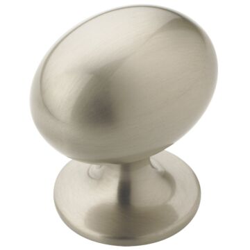 Amerock Everyday Heritage Oval Satin Nickel Cabinet Knob
