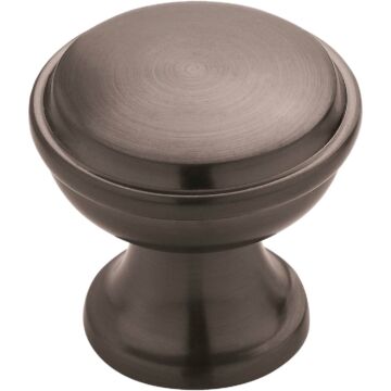 Amerock Westerly Round Graphite Cabinet Knob