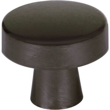 Amerock Blackrock 1.3125 In. Round Black Bronze Cabinet Knob