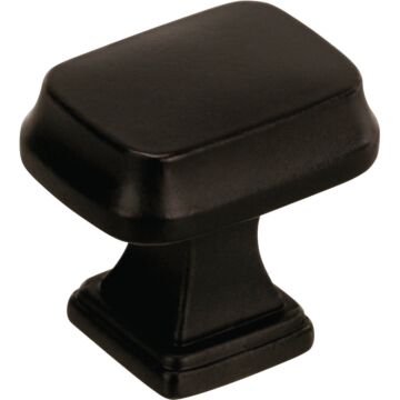 Amerock Revitalize Rectangle Black Bronze Cabinet Knob
