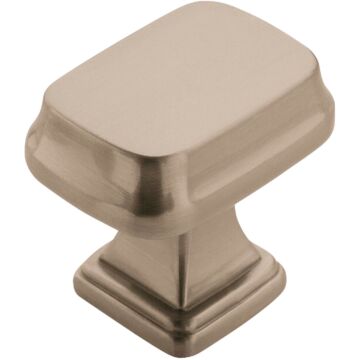 Amerock Revitalize Rectangle Satin Nickel Cabinet Knob