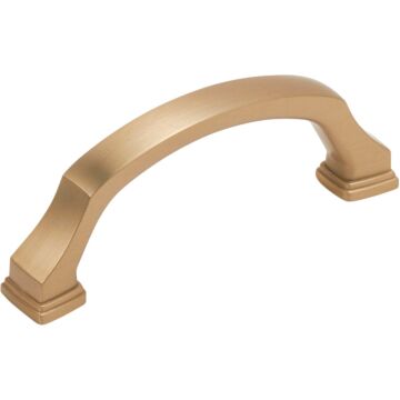 Amerock Revitalize 3 In. Golden Champagne Cabinet Drawer Pull