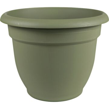 Bloem Ariana Self-Watering Plastic Planter (Thyme Green) 10 in.